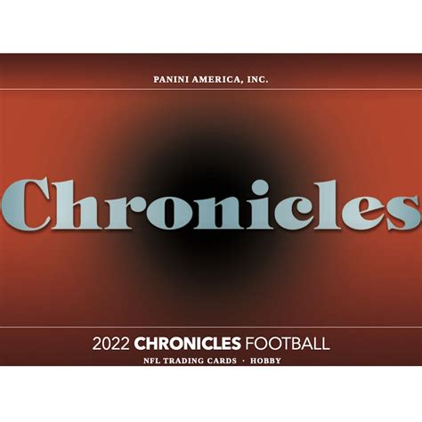 2022 chronicles football checklist